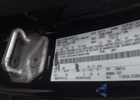 2014 Ford Escape Se z USA, uszkodzony, nr VIN 1FMCU9GX6EUB04156